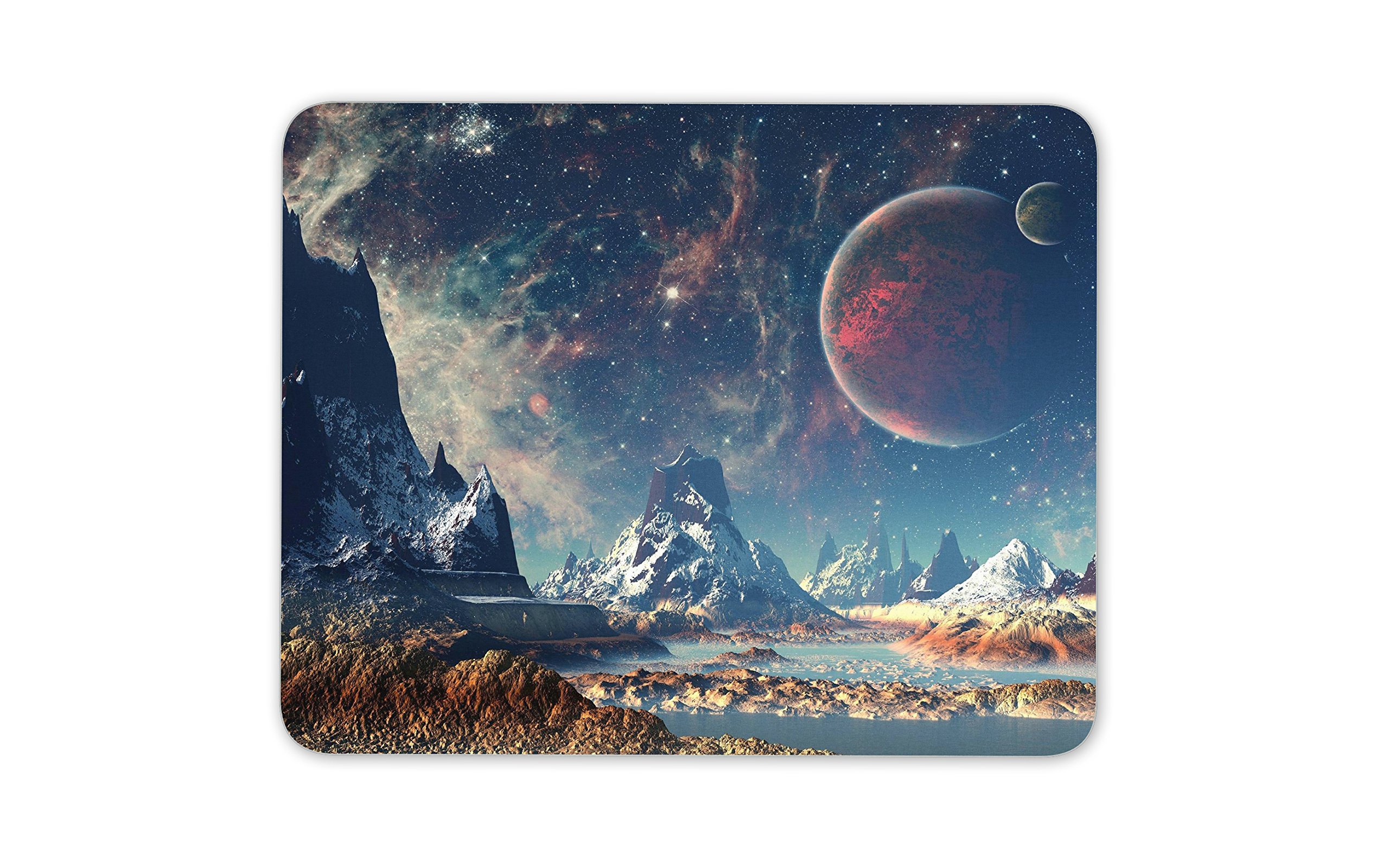 Alien Planet Solar System Mouse Pad Mat - NASA Computer PC Gaming #8078