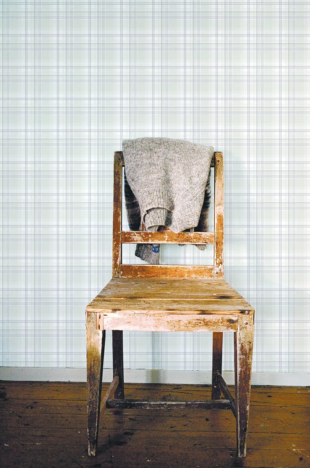 Galerie G56305 Nordic Elements Tartan Design Wallpaper, Greige, 10m x 53cm - Image 5