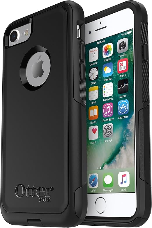 Amazon Com Otterbox Commuter Series Case For Iphone 7 Only Retail Packaging Black