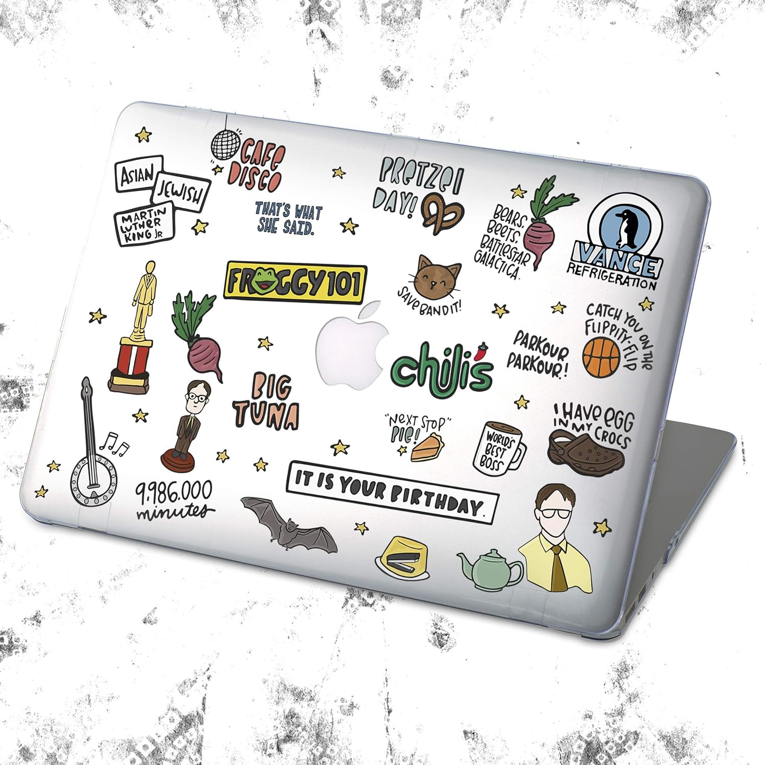 the office macbook case