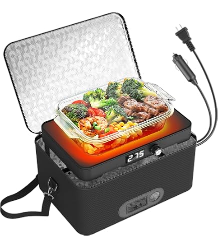 heated lunch box cigarette lighter Amazon.com