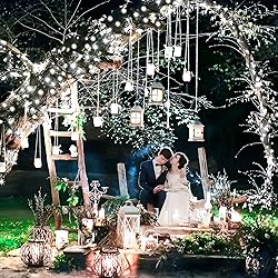 KNONEW 203FT Outdoor Christmas Fairy Lights Plug