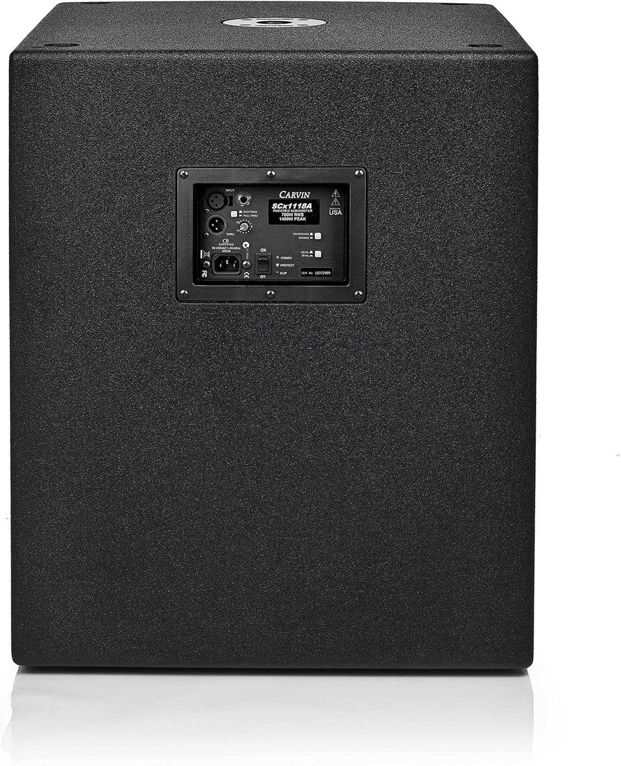 carvin powered subwoofer