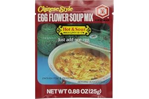 Kikkoman Egg Flower, Hot and Sour Soup, 0.88-OuncePouch (Pack of 12)