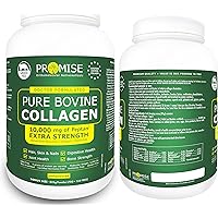 825gm (29oz) Hydrolyzed Bovine Collagen Peptides Protein featuring 10,000 mg of Peptan, Better Absorption, Grass Fed, Extra S