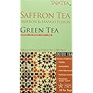 Amazon.com : Wild-Harvested Saffron & Green Tea - 18 Bleach-Free Tea ...