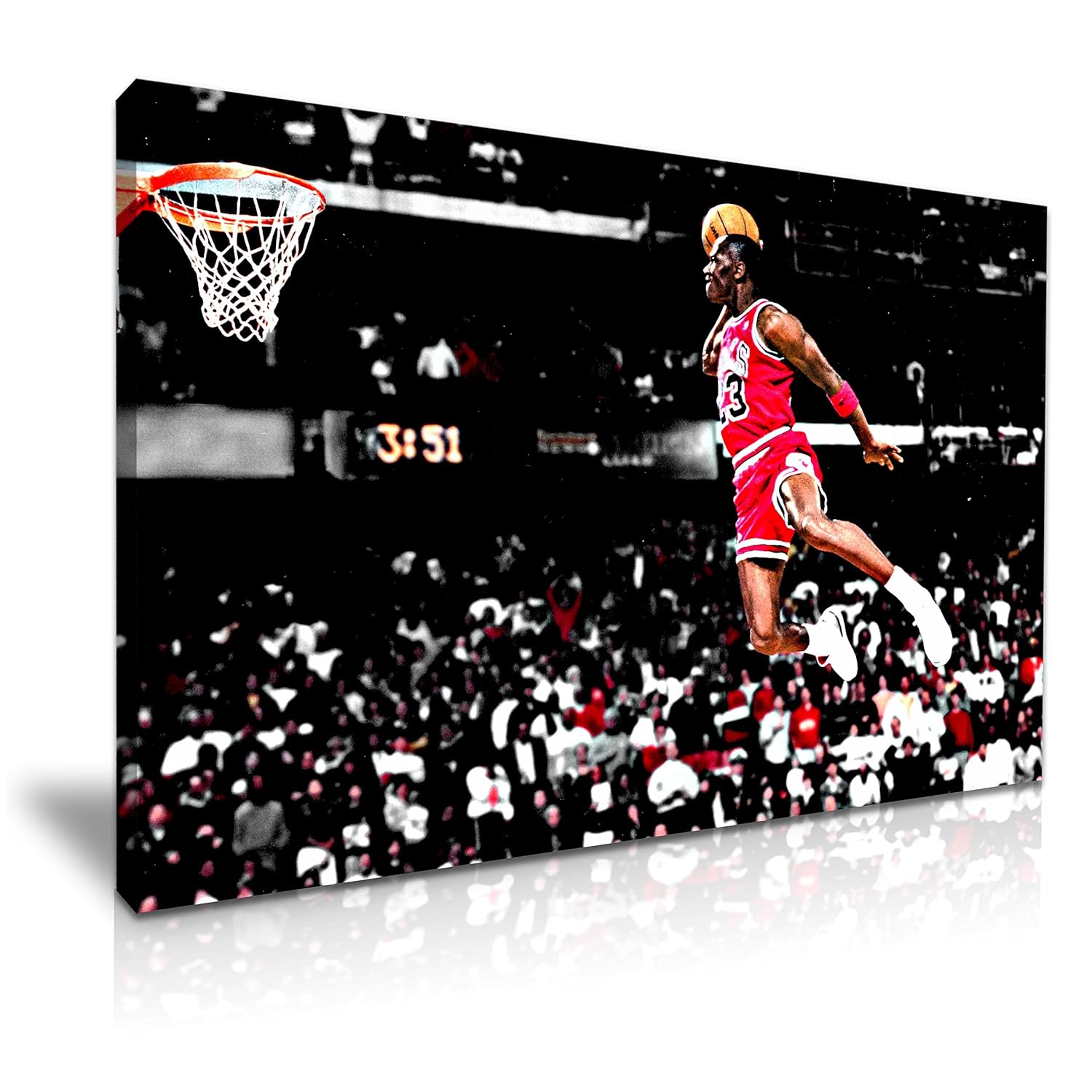 YES ART Michael Jordan Canvas Modern Wall Art 76x50cm Amazon.co.uk