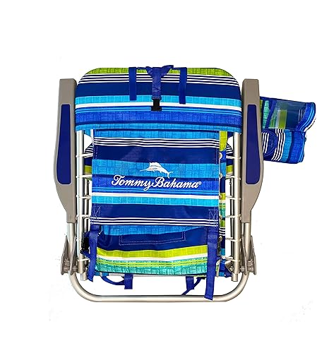 Tommy Bahama 2020 Multi Striped Backpack Beach Chairs with Large