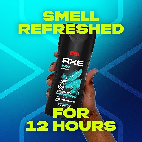 AXE APOLLO MEN’S BODY WASH 16 OZ