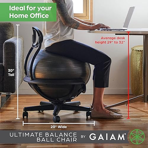 Balance Ball Chair Base Only Yoga Ball Gaiam Balance Ball Chair