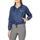 champion women's heritage coaches jacket