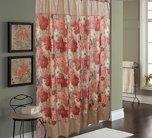 Amazon Com Sherry Kline Toulon Shower Curtain With Hook Set Home