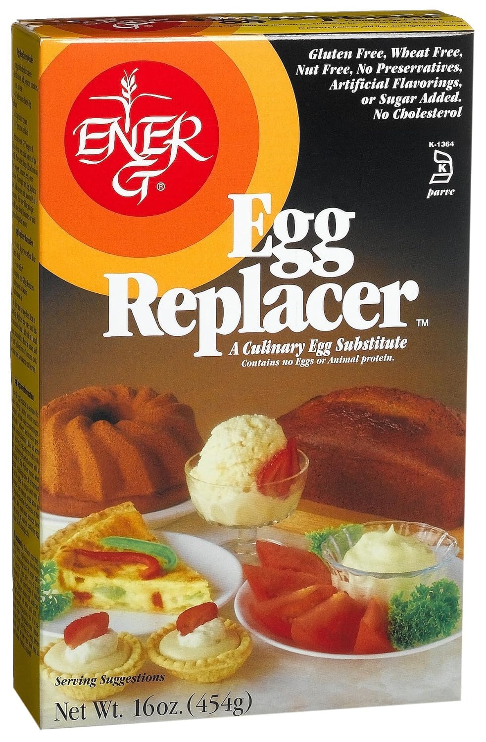 EnerG Egg Replacer, 454 g Amazon.co.uk Grocery