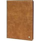 Porter Riley - Leather Case Compatible with iPad Pro 11" 5th Gen - M5 / M4 (2025/2024) Release. Premium Genuine Leather Stand/Cover/Flip Case (Tan)