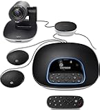 Logitech Group Video Conferencing Bundle with Expansion Mics for Big Meeting Rooms