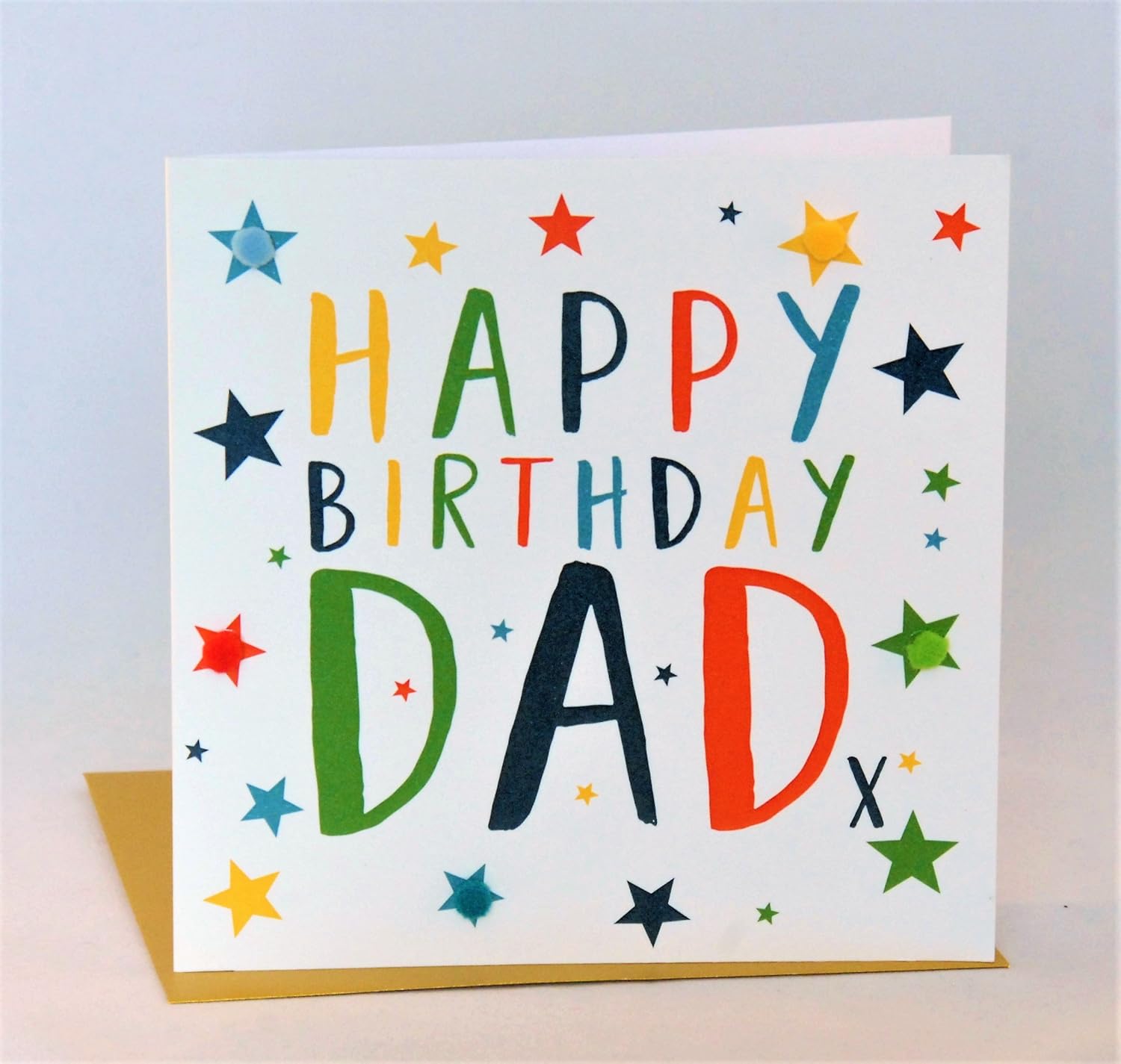 Claire Giles Greeting Cards, Happy Birthday Card, Dotty Circle design Birthday Greeting Card, It's your Birthday - Image 4