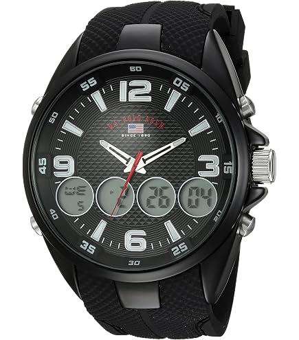 Amazon.com: U.S. Polo Assn. Men's us9660 Analog-Digital Display