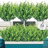 AGIRL 24 Bundles Fake Plants Greenery