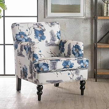 Amazon Com Christopher Knight Home Boaz Arm Chair Floral Print