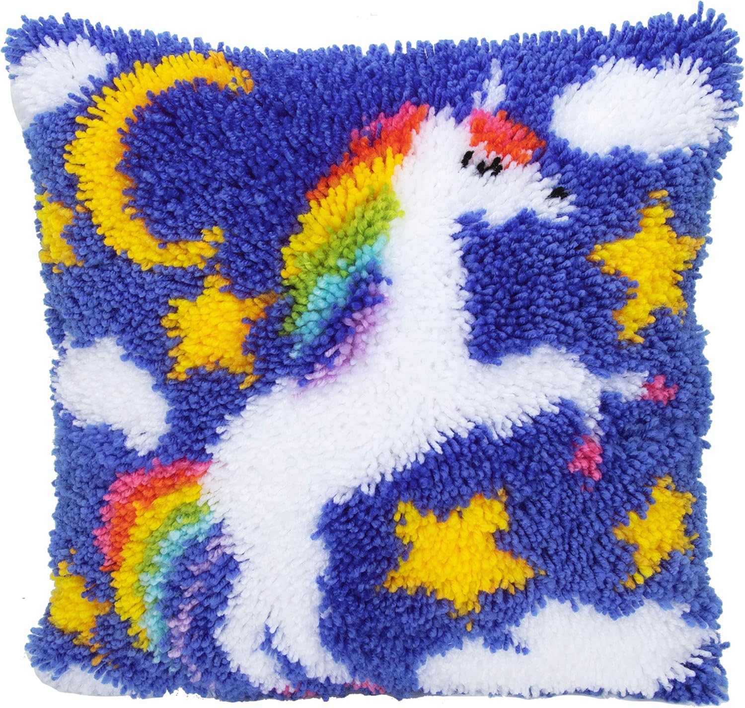 Beyond Your Thoughts Latch Hook Kits for DIY Throw Pillow Cover Sofa