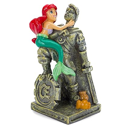 little mermaid aquarium ornaments