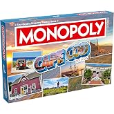 Monopoly Board Game Cape Cod Edition: 2-6 Players Family Board Games for Kids and Adults, Board Games for Kids 8 and up, for Kids and Adults, Ideal for Game Night