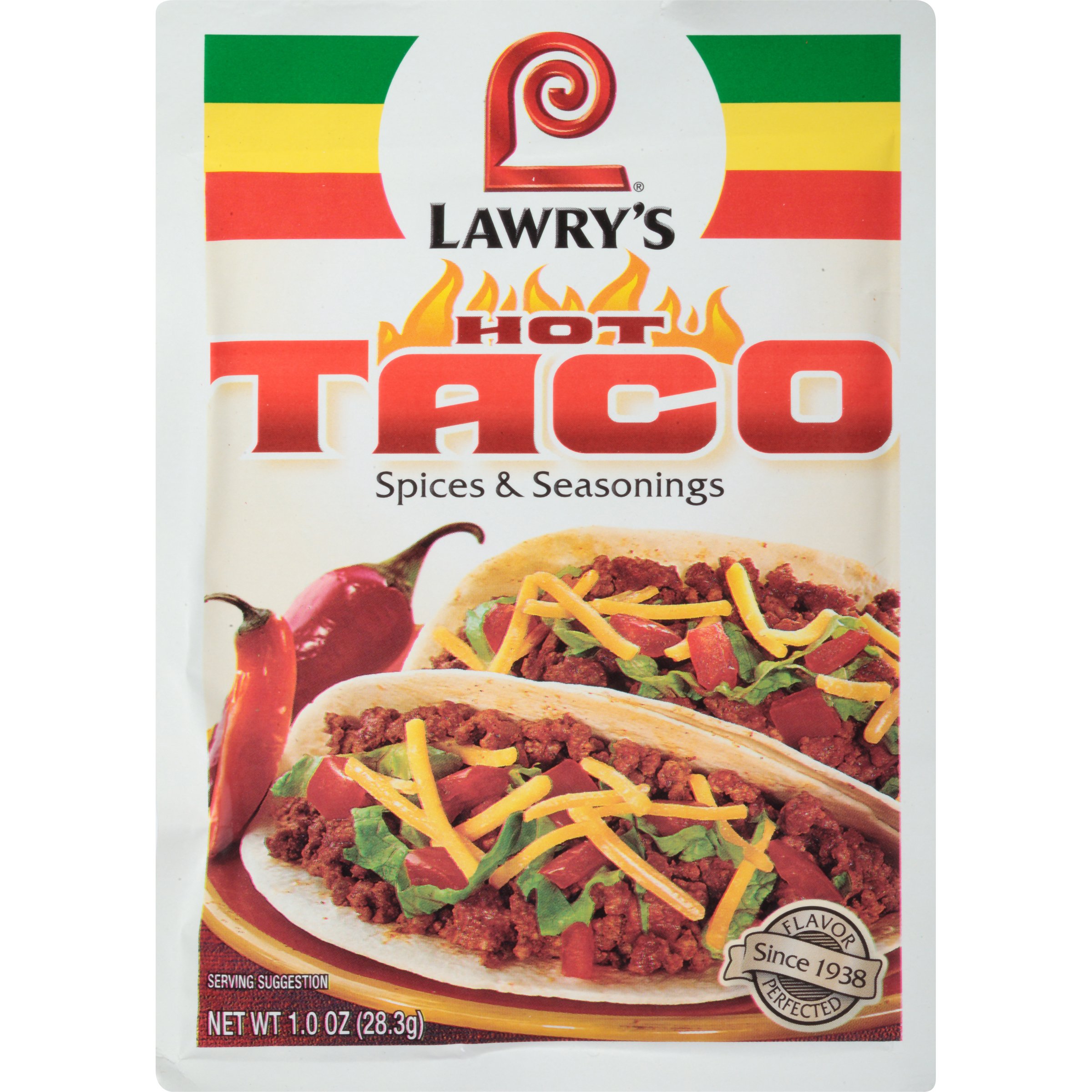 Lawry's Taco Seasoning Mix, 1 oz Meat Seasonings