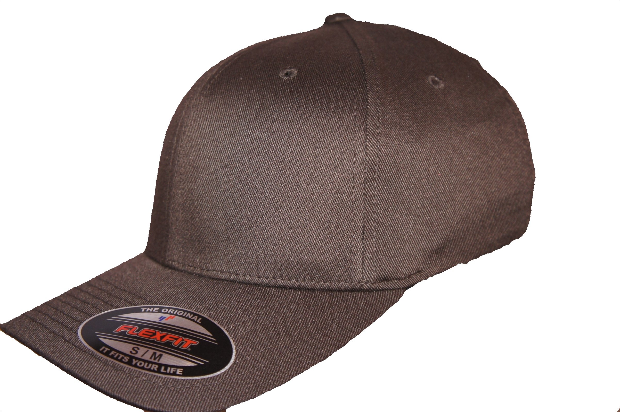 Yupoong Flexi Fit Baseball Caps, Mens 