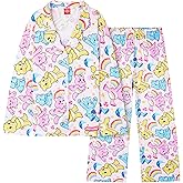 Get Trend 2 Pc Pajama Sets for Girls, Teens with Top, PJ Pants, Sleepwear, Nightwear, Kids PJs, Lounge Set, Gifts for Girls