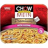 Nissin Chow Mein Q&E Shrimp, 4-Ounce Units (Pack of 8)