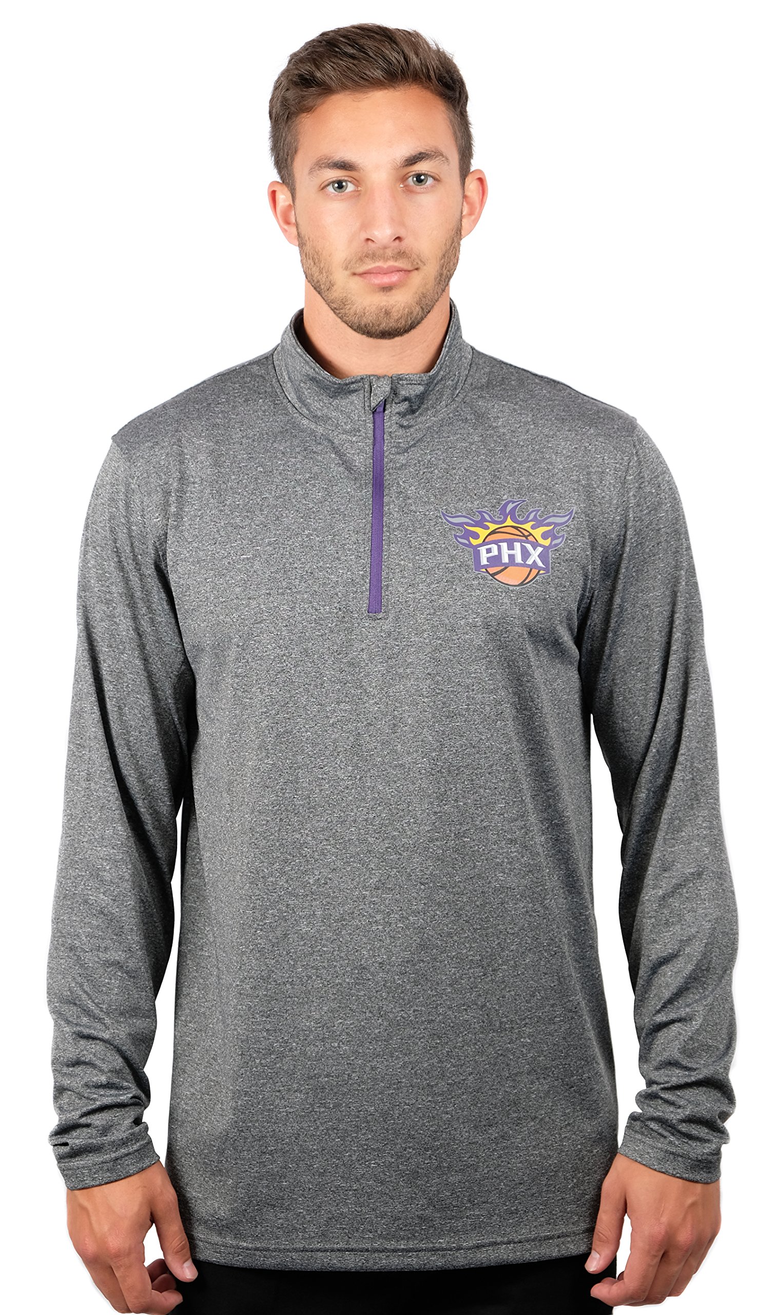 men's quarter zip athletic pullover