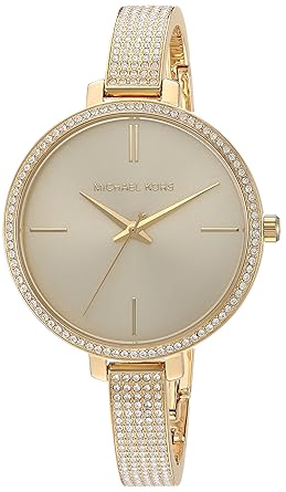 Analog Gold Dial Women's Watch-MK3784