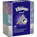 Kleenex Ultra Soft & Strong Facial Tissues, 3 Pack, 120 Count Each