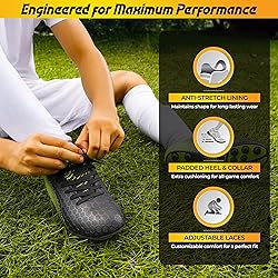 Vizari USA Stealth Boys Girls Soccer Cleats | Youth