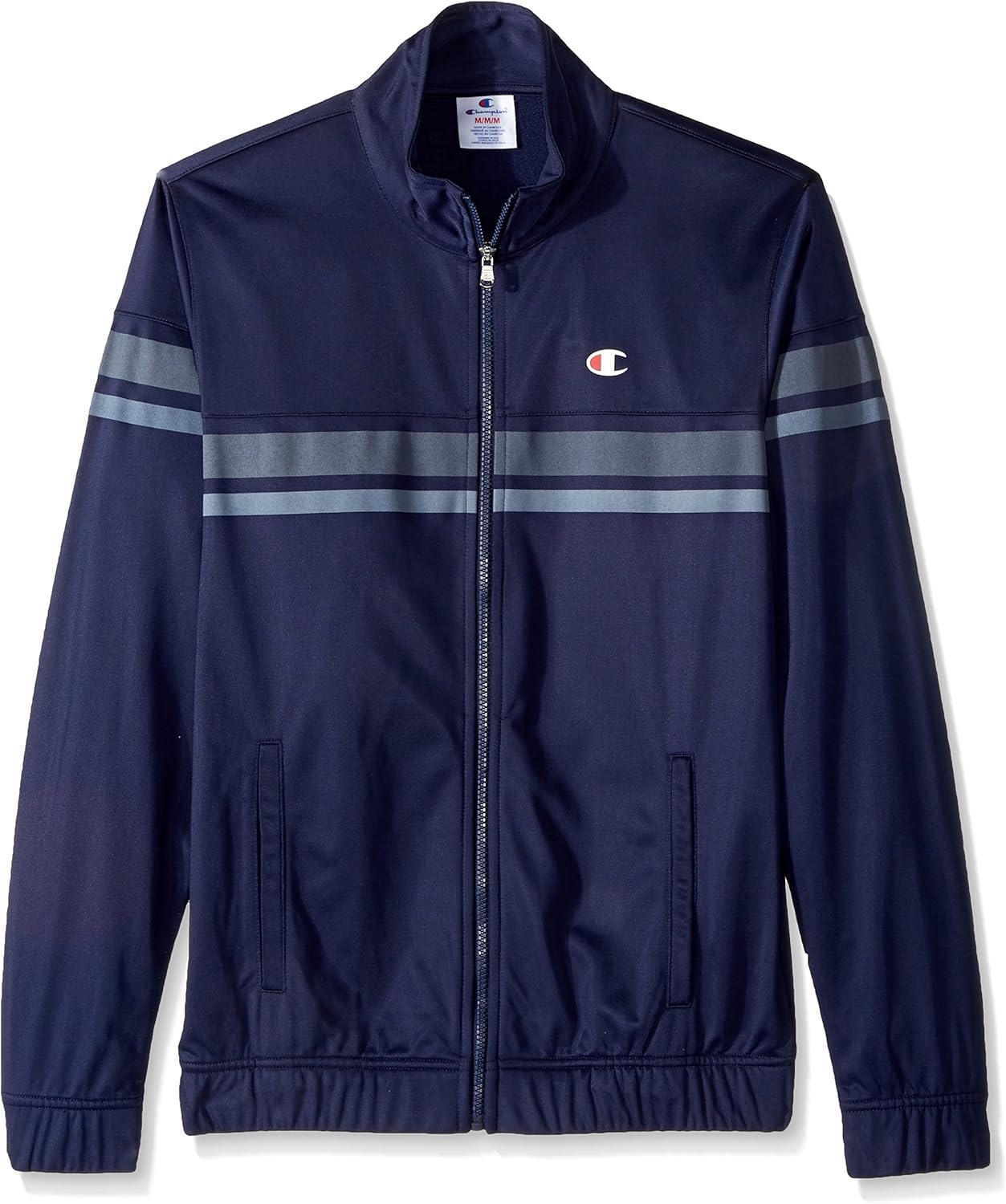Champion LIFE Men's European Collection Full Zip Track Jacket (Limited Edition): Clothing