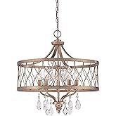 Minka Lavery 4404-581 West Liberty Chandelier, 5-Light, 300 Total Watts, 20.5-in H x 21-in W, Olympus Gold
