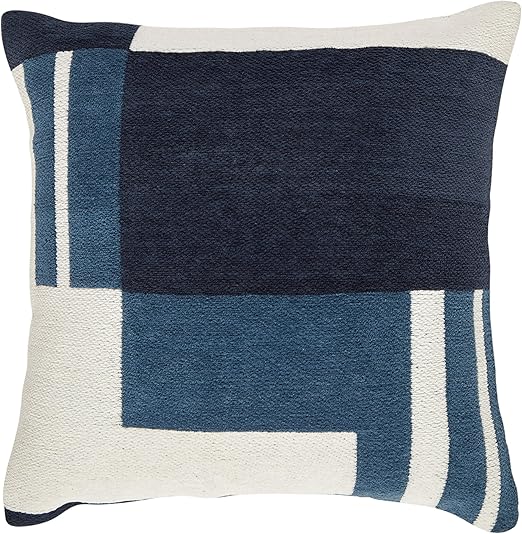 Amazon Com Rivet Modern Geometric Throw Pillow 18 X 18 Inch
