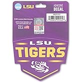 Louisiana State University Badge Adhesive Vinyl Decal - Fun LSU Tigers Sticker for Car, Window, Water Bottle or Laptop