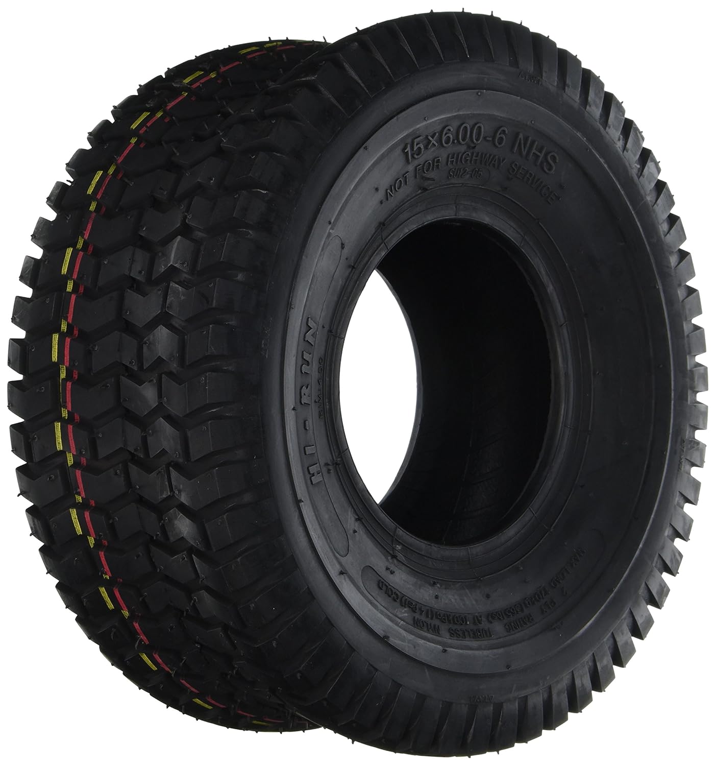 Sutong China Tires Resources WD1094 Sutong Turf Lawn and Garden Tire, 15x6.00-6-Inch