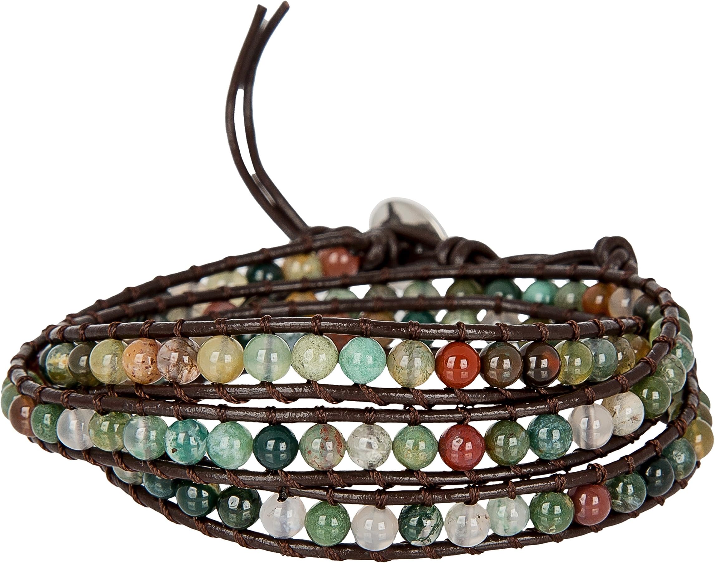 SPUNKYsoul 3 (Triple) Wrap Bead Bracelet for Women Collection