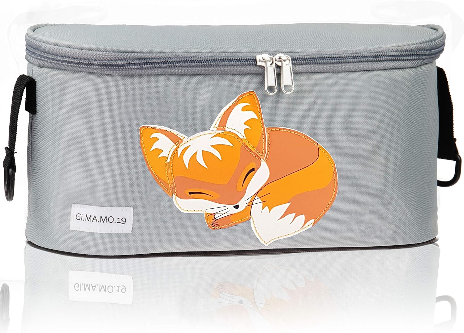 portaborse per borse con chiusura a cerniera