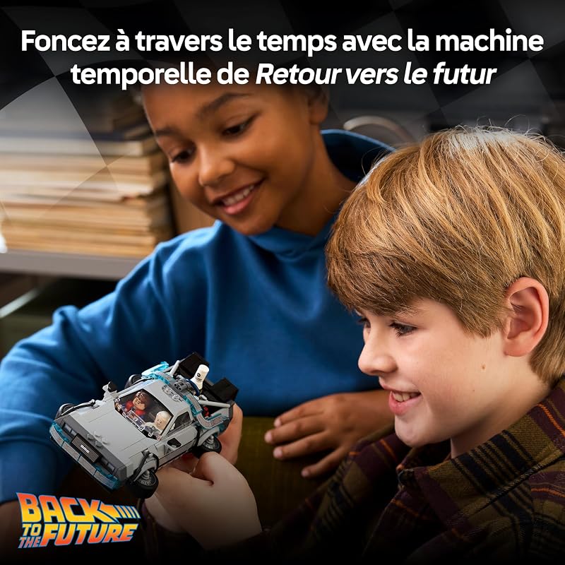 Speed Champions Machine à remonter Le Temps Retour vers Le Futur 77256