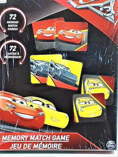 disney cars matching game
