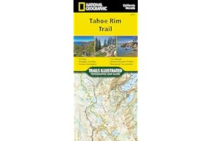 Tahoe Rim Trail Map (National Geographic Topographic Map Guide, 1013)