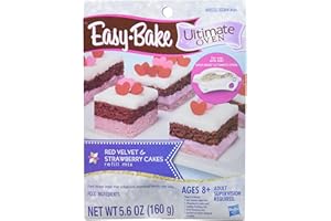 EASY BAKE Easy-Bake Ultimate Oven Red Velvet and Strawberry Cakes Refill Pack