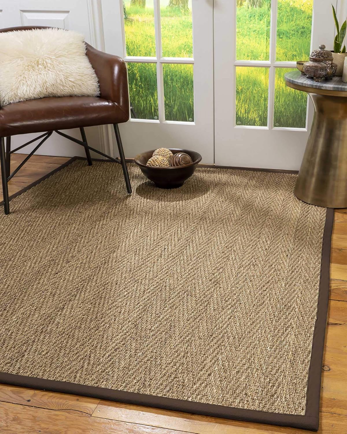 Best Natural Seagrass Small Area Rug Kitchen 2X 3 Home Appliances