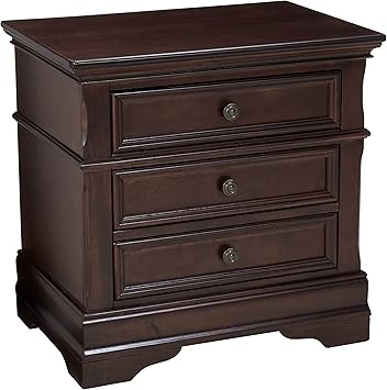 Amazon Com Coaster Home Furnishings Traditional Nightstand Cappuccino Furniture Decor