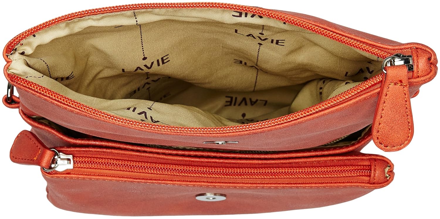 lavie rosetta 1 women's sling bag (orange) ()