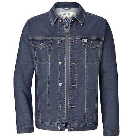 Jan Vanderstorm Herren Jeansjacke Hrolf