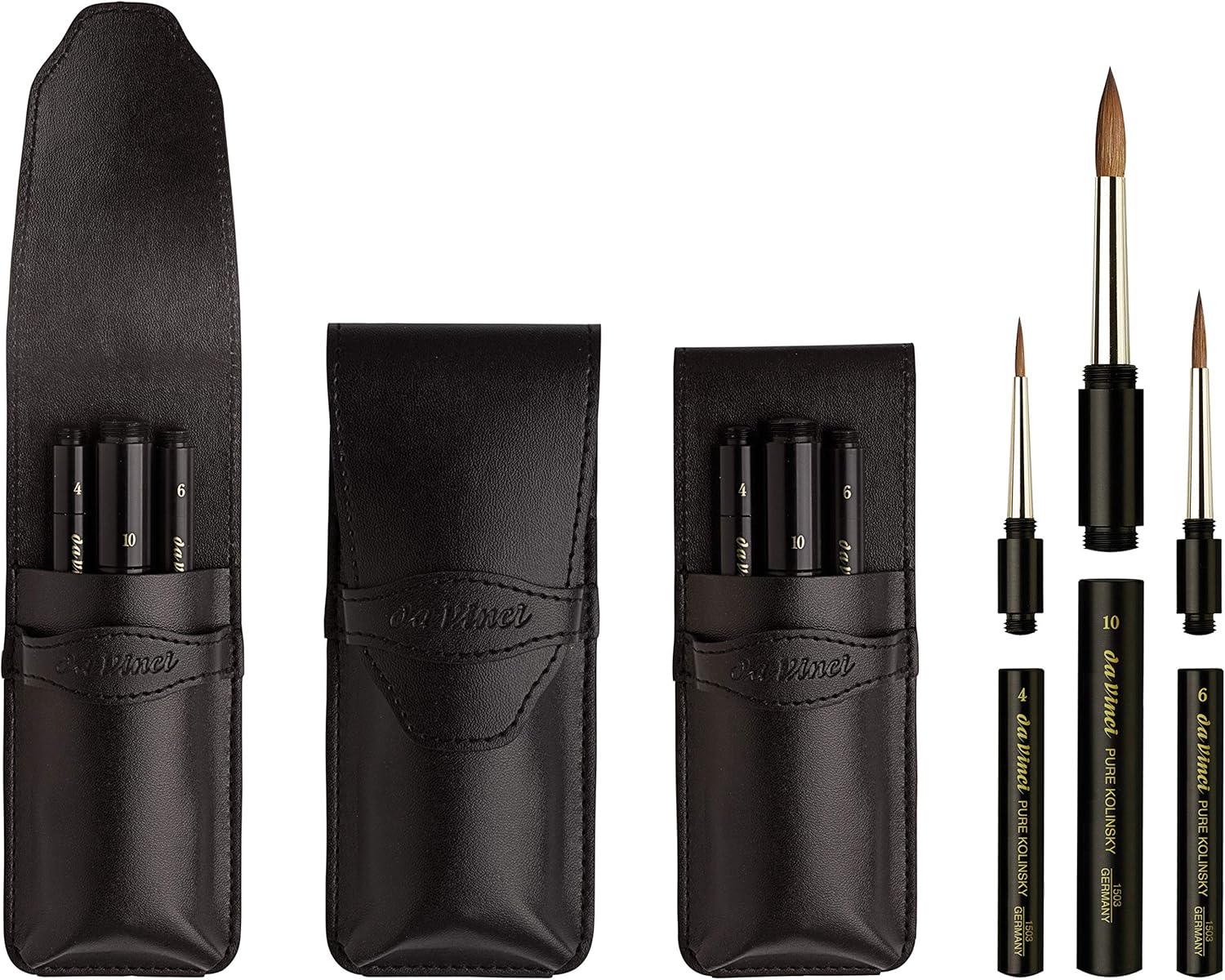 da Vinci Travel Series 1503 Maestro Watercolor Brush Set, Round